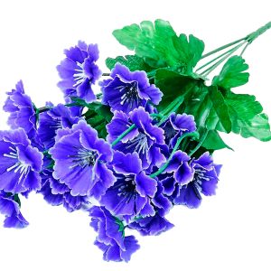 Sztuczny bukiet Chabrów 25 cm 7 szt niebieski 934437 Sztuczny bukiet Chabrów 25 cm 7 szt niebieski 934437