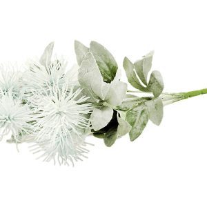 Sztuczny bukiet gałązek 49 cm białych 47258 Sztuczny bukiet gałązek 49 cm białych 47258