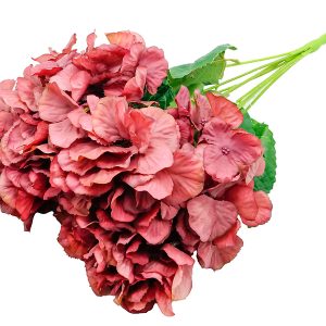 Sztuczny bukiet hortensji 52 cm miedziany 47542 Sztuczny bukiet hortensji 52 cm miedziany 47542