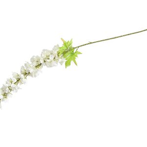 Sztuczny kwiat Ostróżka 120 cm biały 533037
