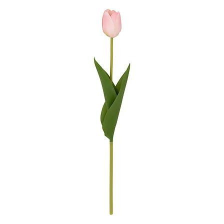 Sztuczny kwiat TULIPAN RÓŻOWY 48 cm wysokości z tworzywa 647389