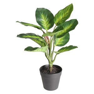 Sztuczny kwiat w doniczce difenbachia 35 cm 52208 Sztuczny kwiat w doniczce difenbachia 35 cm 52208