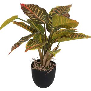 Sztuczny kwiat w doniczce Kroton Petra 35 cm 52222 Sztuczny kwiat w doniczce Kroton Petra 35 cm 52222