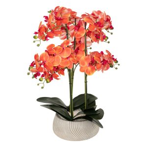 Sztuczny kwiat w doniczce, storczyk SANAE, 65 cm 620944 Sztuczny kwiat w doniczce, storczyk SANAE, 65 cm 620944