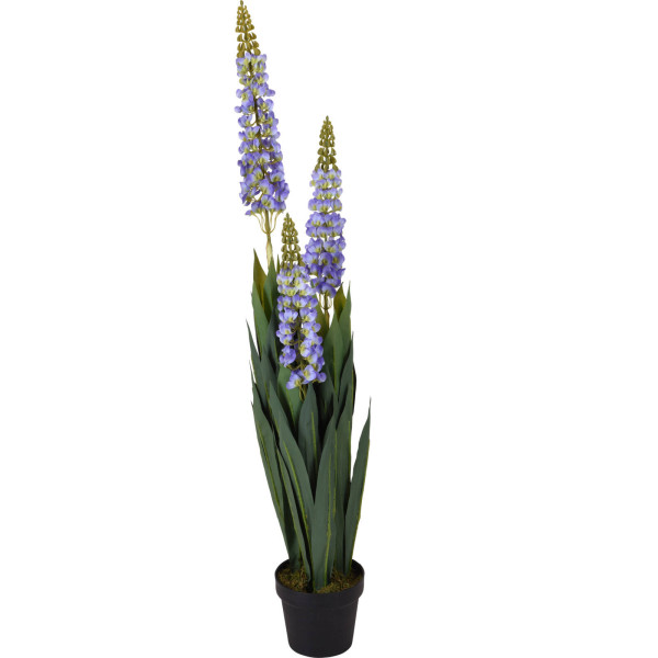 Sztuczny łubin w doniczce, 120 cm 437219