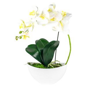 Sztuczny storczyk w doniczce 49 cm mix kolorów 49757 Sztuczny storczyk w doniczce 49 cm mix kolorów 49757