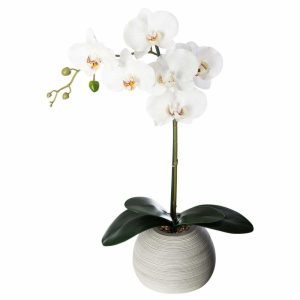 Sztuczny storczyk w doniczce ceramicznej, 50 cm 81388 Sztuczny storczyk w doniczce ceramicznej, 50 cm 81388