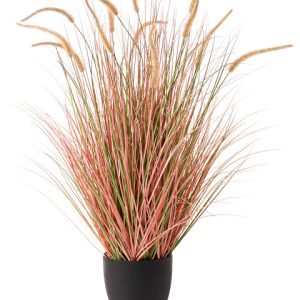 Sztuczny włosień roślina akcesoria zieleń pomarańcz 120 cm dekoracja 802536 Sztuczny włosień roślina akcesoria zieleń pomarańcz 120 cm dekoracja 802536