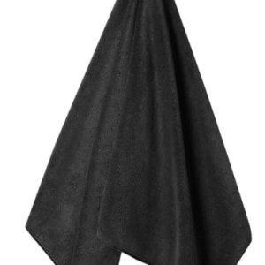Szybkoschnący Ręcznik mikrofibra 50 x 90 Czarny Sport Active Chłonny miękki 942352 Szybkoschnący Ręcznik mikrofibra 50 x 90 Czarny Sport Active Chłonny miękki 942352