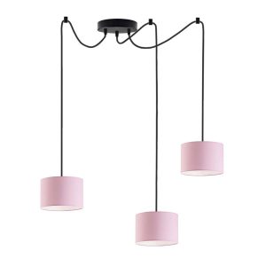 Szykowna lampa wisząca WAIKIKI W3 Czarny – Jasny Różowy 879986 Szykowna lampa wisząca WAIKIKI W3 Czarny – Jasny Różowy 879986