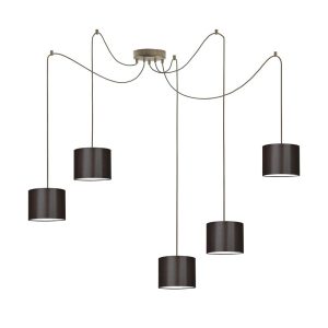 Szykowna lampa wisząca WAIKIKI W5 Stare Złoto – Brązowy 883573 Szykowna lampa wisząca WAIKIKI W5 Stare Złoto – Brązowy 883573