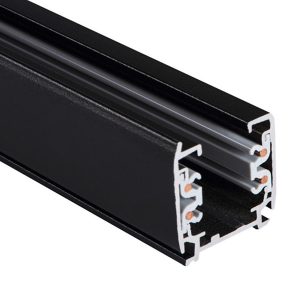 Szynoprzewód 3-obwodowy Tear N aluminiowy 200 cm czarny 48891 Szynoprzewód 3-obwodowy Tear N aluminiowy 200 cm czarny 48891
