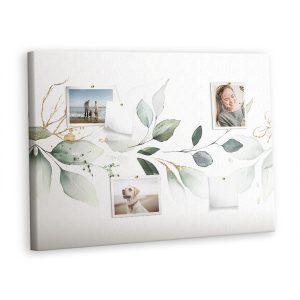 Tablica korkowa 100×70 cm dekoracyjna + pinezki Abstrakcja 350869 Tablica korkowa 100×70 cm dekoracyjna + pinezki Abstrakcja 350869