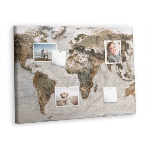 Tablica korkowa 100×70 cm dla dzieci + pinezki Stara mapa 372643 Tablica korkowa 100×70 cm dla dzieci + pinezki Stara mapa 372643
