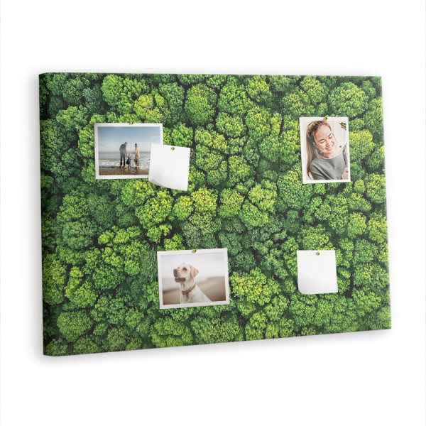 Tablica korkowa 100x70 cm do biura + pinezki Organizer 395479
