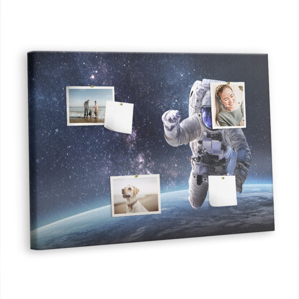 Tablica korkowa 100x70 cm do kuchni + pinezki Astronauta 406988