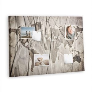 Tablica korkowa 100×70 cm do kuchni + pinezki Planer 372642
