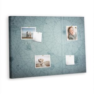 Tablica korkowa 100×70 cm do kuchni + pinezki Vintage Mapa 357216 Tablica korkowa 100×70 cm do kuchni + pinezki Vintage Mapa 357216