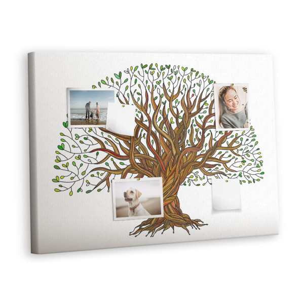 Tablica korkowa 100x70 cm organizer + pinezki Planer 383953