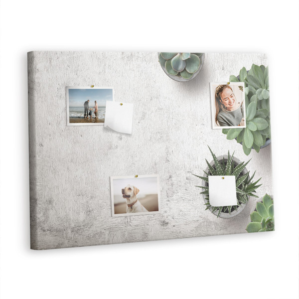 Tablica korkowa 100x70 cm organizer + pinezki Planer 397523