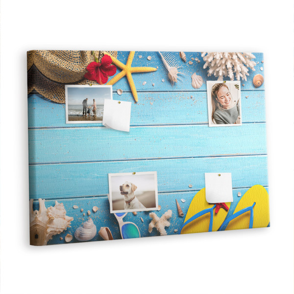 Tablica korkowa 100x70 cm organizer + pinezki Planer 428422