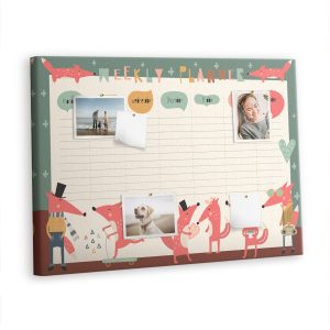 Tablica korkowa 100×70 cm organizer + pinezki Planer 383381 Tablica korkowa 100×70 cm organizer + pinezki Planer 383381
