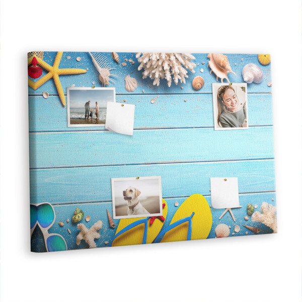 Tablica korkowa 100x70 cm planer + pinezki Organizer 428506