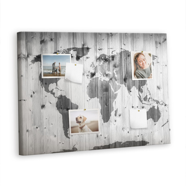 Tablica korkowa 100x70 cm planer + pinezki Organizer 372622