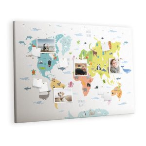 Tablica korkowa 120×80 cm dekoracyjna + pinezki Organizer 433607 Tablica korkowa 120×80 cm dekoracyjna + pinezki Organizer 433607