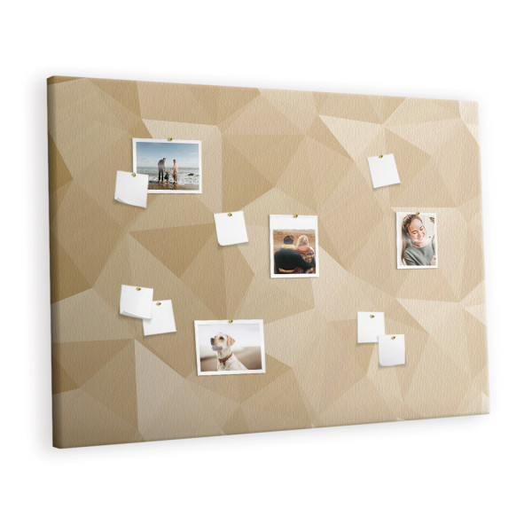 Tablica korkowa 120x80 cm dekoracyjna + pinezki Organizer 383963