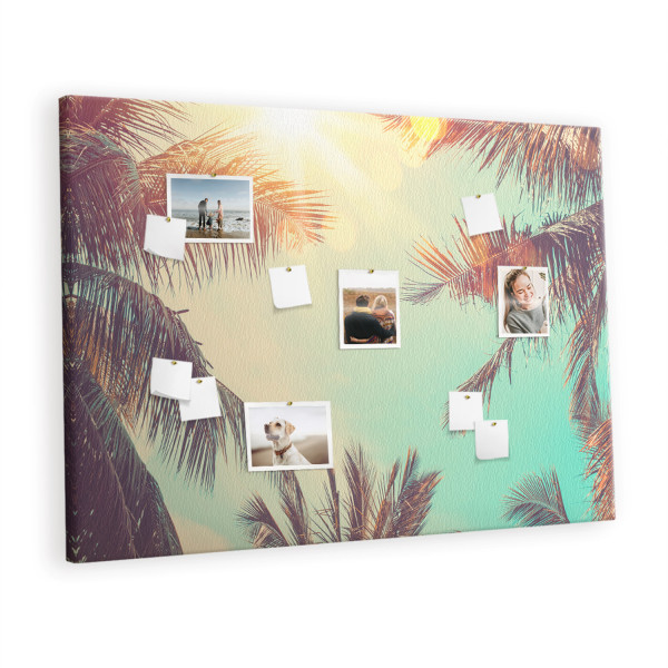Tablica korkowa 120x80 cm dekoracyjna + pinezki Organizer 407002