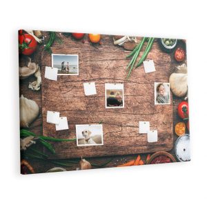 Tablica korkowa 120×80 cm dla dzieci + pinezki Planer 428288