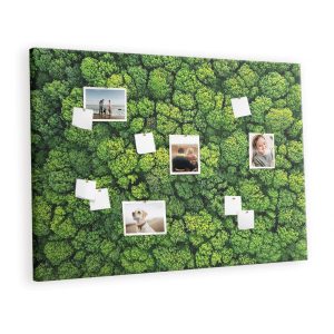 Tablica korkowa 120×80 cm do biura + pinezki Organizer 395482