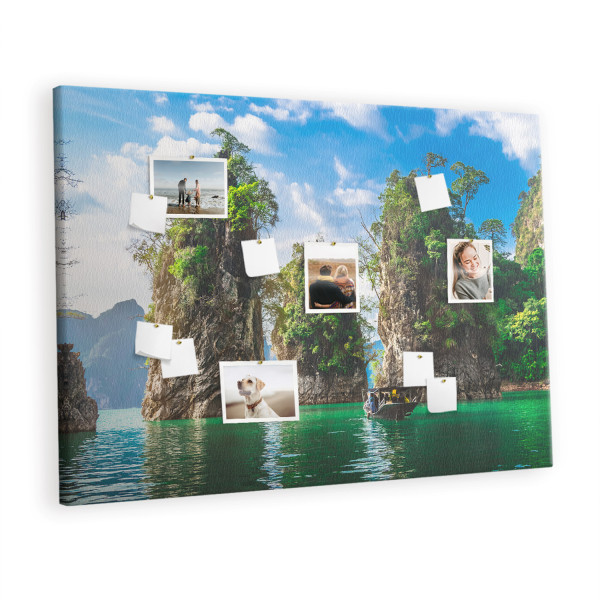 Tablica korkowa 120x80 cm do pracy + pinezki Organizer 425872