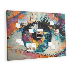 Tablica korkowa 120×80 cm do salonu + pinezki Planer 527955