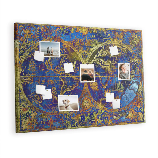 Tablica korkowa 120x80 cm do szkoły + pinezki Organizer 425901