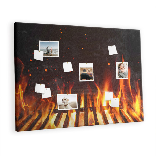 Tablica korkowa 120x80 cm planer + pinezki Grill 428381