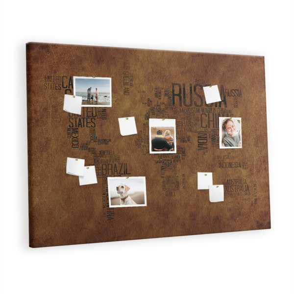 Tablica korkowa 120x80 cm planer + pinezki Organizer 395474