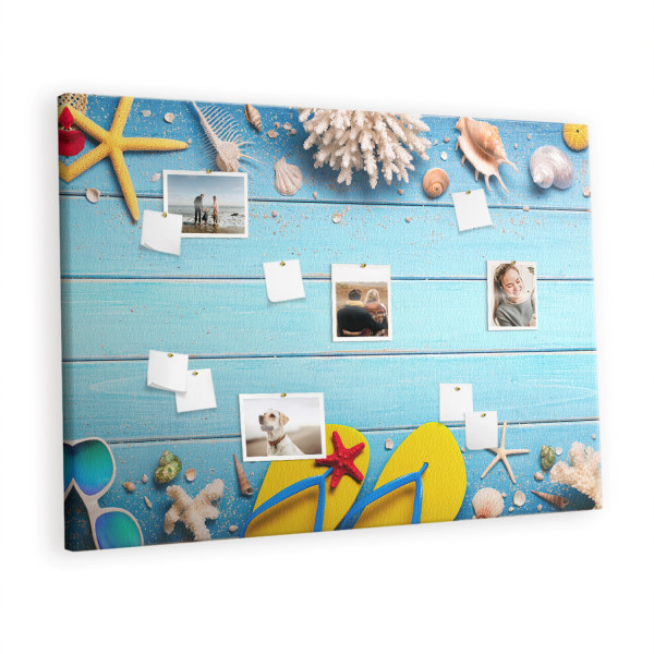 Tablica korkowa 120x80 cm planer + pinezki Organizer 428489