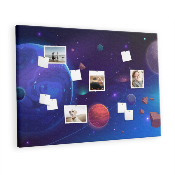 Tablica korkowa 140x100 cm planer + pinezki Planer 407276