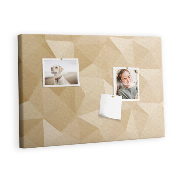 Tablica korkowa 60x40 cm dekoracyjna + pinezki Organizer 384005