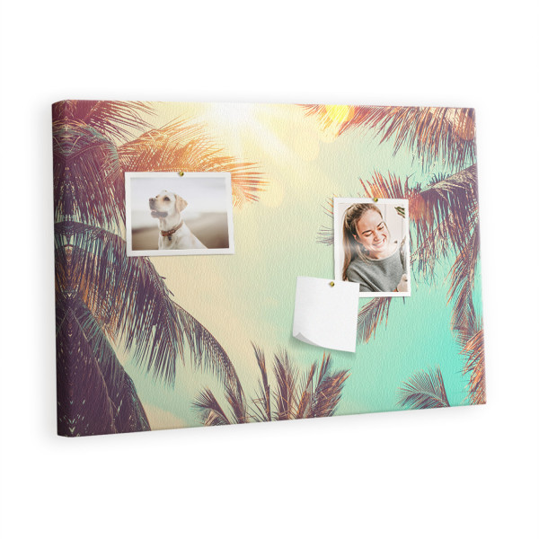 Tablica korkowa 60x40 cm dekoracyjna + pinezki Organizer 407778