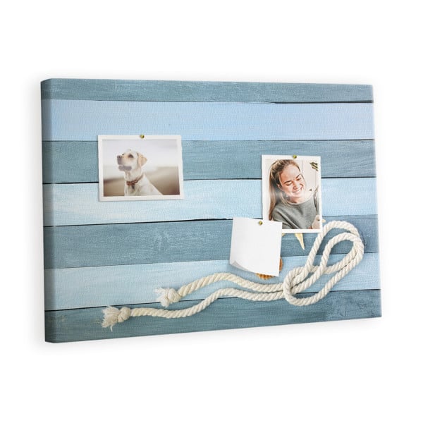 Tablica korkowa 60x40 cm dla dzieci + pinezki Organizer 426137