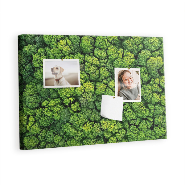 Tablica korkowa 60x40 cm do biura + pinezki Organizer 395525