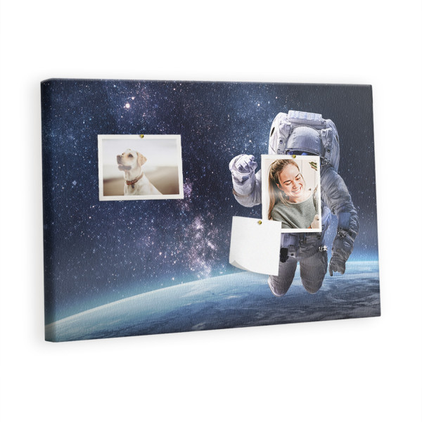 Tablica korkowa 60x40 cm do kuchni + pinezki Astronauta 407354