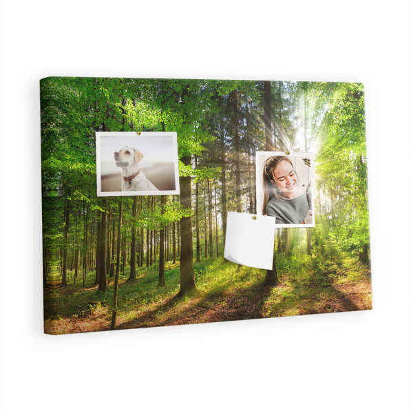 Tablica korkowa 60x40 cm do kuchni + pinezki Organizer 395553