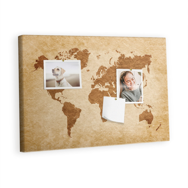 Tablica korkowa 60x40 cm do pracy + pinezki Organizer 372715
