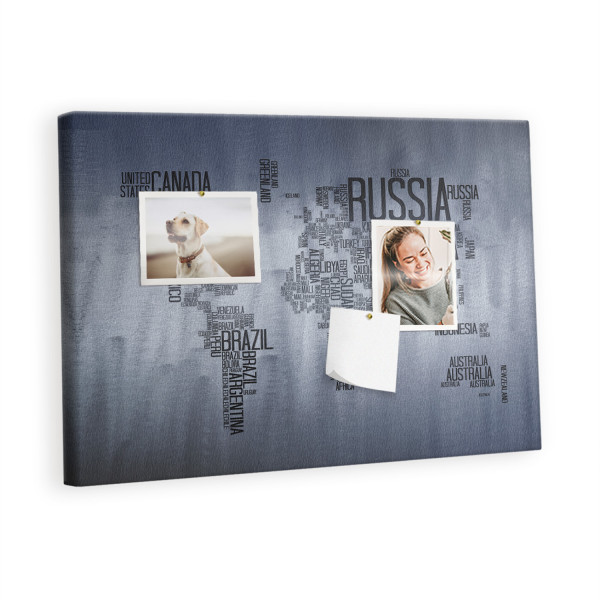 Tablica korkowa 60x40 cm organizer + pinezki Planer 426071