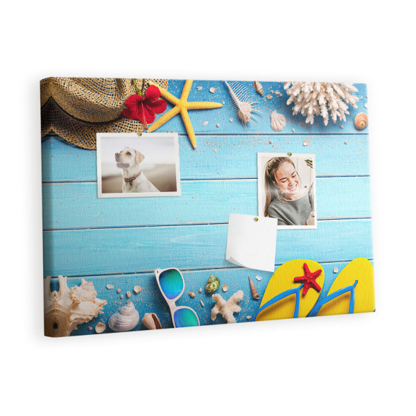 Tablica korkowa 60x40 cm organizer + pinezki Planer 428628