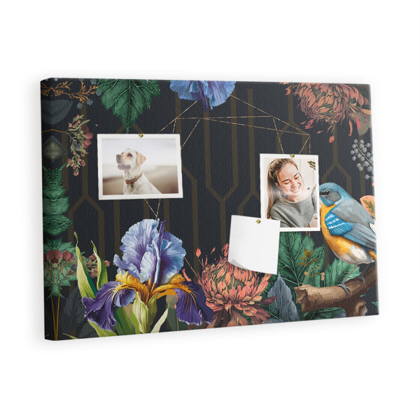 Tablica korkowa 60x40 cm organizer + pinezki Przyroda 428865